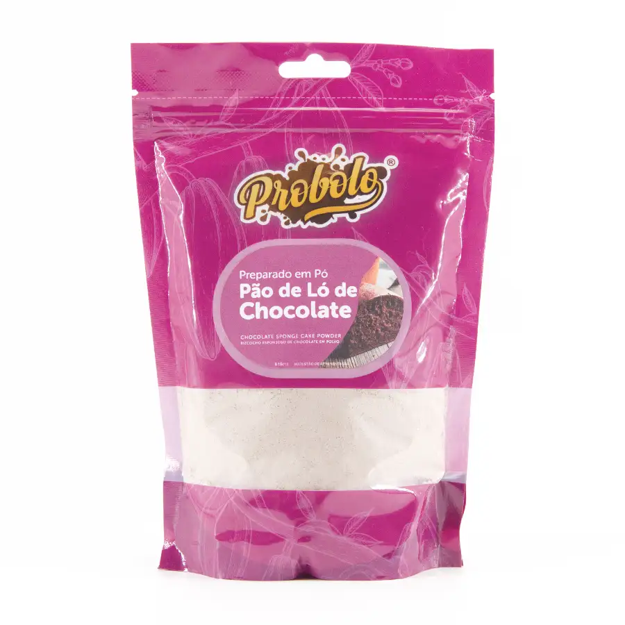 Pão de Ló de Chocolate - Preparado em Pó